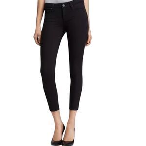 PAIGE Verdugo Ankle in Sterling Dark Coated